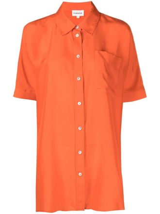 P.A.R.O.S.H. Camicia a maniche corte - Arancione