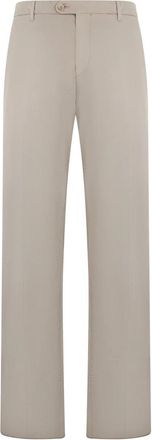 Fedeli Broeken - Heren - Straight fit broeken - Beige - 4XL - Broeken