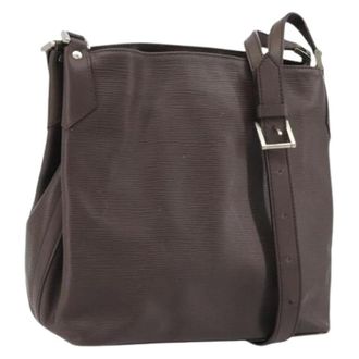 Louis Vuitton Pre-owned Cross Body Bags, female, Brown, Size: ONE SIZE Pre-owned Vintage Epi Shoulder Bag