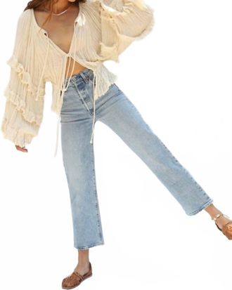 Jen's Pirate Booty Womens Dancehall Top In Golden Hour