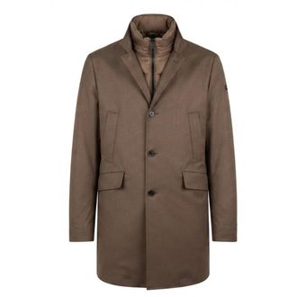 Duno Parma Jas - Heren - Mantel - Bruin - 2XL - Polyester - Jassen