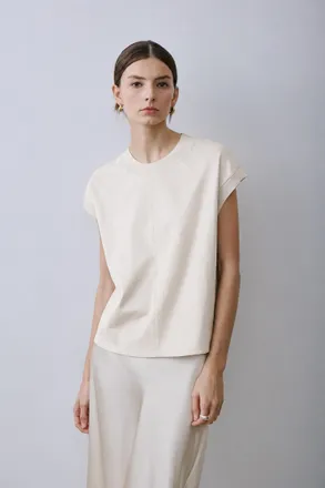 M&eacute;lissa Nepton Josette Top In Cream