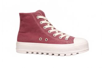 Corkys Footwear Womens Hunky Dory Sneaker In Blush Velvet