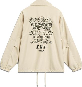 Li-Ning x Disney Oswald Graphic Jacket Light Brown AFDT305-1