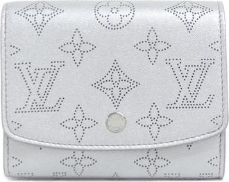 Louis Vuitton Iris Mahina Leather Wallet (Bi-Fold) (Pre-Owned)