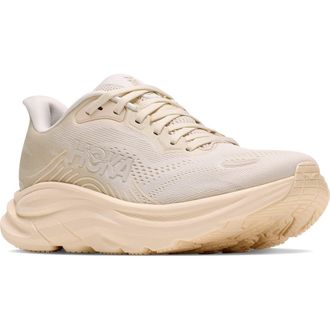 Hoka One One Clifton 11 Running Shoe in Alabaster /Oat Milk at Nordstrom, Size 10.5