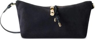 Furla Tassen, Dames, Zwart, ONE Size, Leer, Debby Schoudertas