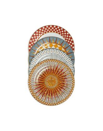 La DoubleJ Dessert Plates Set Of 4 in Solar Multicolor at Nordstrom