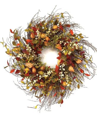 Melrose International Cape Gooseberry Wreath