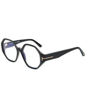 Tom Ford Womens Ft5967-B Blue Block 53Mm Optical Frames