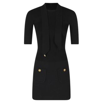 Elisabetta Franchi Dames, Jurken, Zwart, Maat: XS