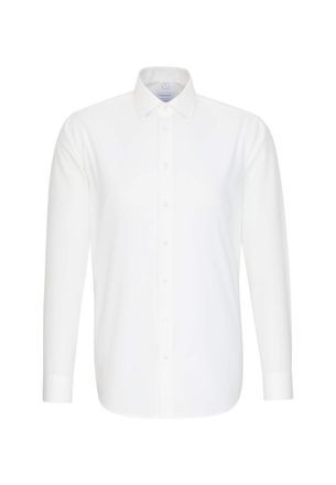 Seidensticker Herren Business-Hemd - Shaped Fit - B&uuml;gelfrei - Kent Kragen - Langarm - 100% Baumwolle