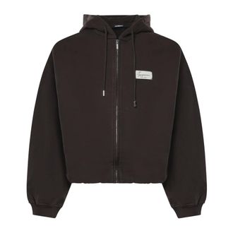 Jacquemus Sudadera con capucha Corso - Sweatshirts & Hoodies - Hombre - Marr&oacute;n - M