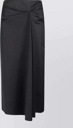 Max Mara midi skirt draped detail design