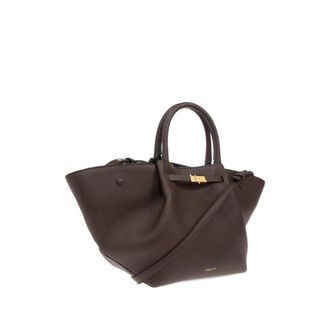 DeMellier Leather Tote Bag - Brown