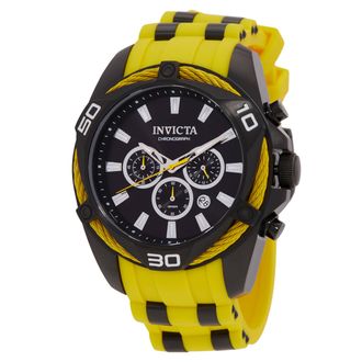 Invicta Bolt Chronograph Quartz Black Dial Mens Watch 46037