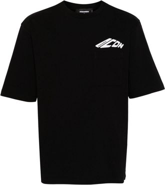 Dsquared2 Icon T-shirt - men - Cotton - XXXL - Black