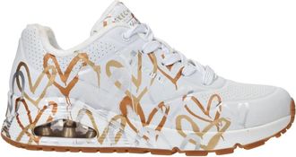 Skechers X JGoldcrown Uno sneaker - Dames - Sneakers - Wit - 35 EU - Schoenen
