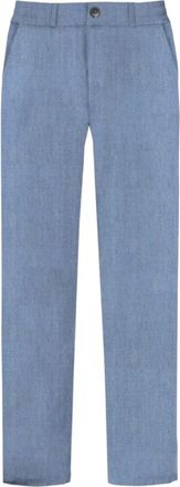 MC2 Saint Barth Calais Pants - Heren - Chinos - Blauw - XL - Katoen - Broeken