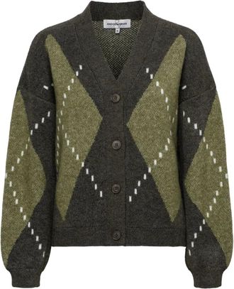 &Co Woman Gebreide Cardigan - Dames - Truien - Veelkleurig - Maat: XL Acryl