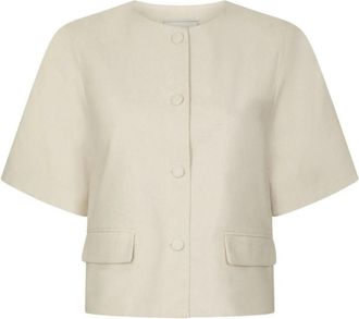 Neo Noir Lichte Jasjes - Dames - Zomerjassen - Beige - XS - Jassen