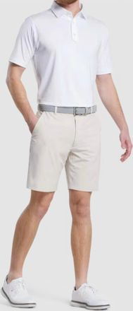 FootJoy Mens Lightweight 9 Inseam Short In Stone