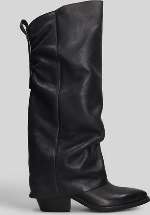 Gis&egrave;l moir&egrave; Hunter Texan Boots