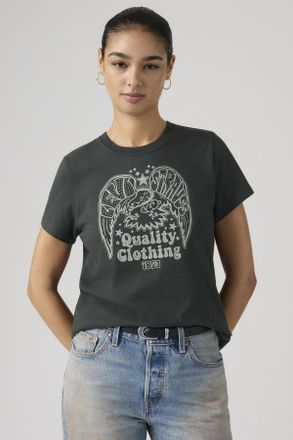 Levi's Camiseta Graphic Favorite - Mujer - XS - Negro / Rhinestone Eagle Reissue Pirate Black