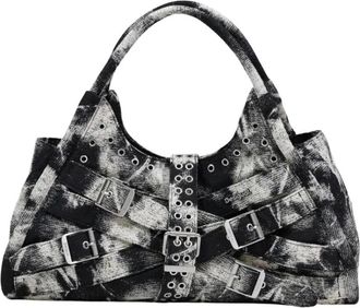 Desigual Borsa con Fibbia e Fiocco - - Bags - Donna - Nero - ONE SIZE