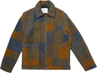Nn.07 Gael 8267 Jacket - Heren - Zomerjassen - Veelkleurig - M - Katoen - Jassen