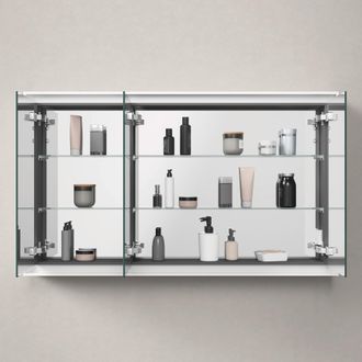 Duravit Duravit L-cube Armario Con Espejo Con Iluminaci&oacute;n Led, Blanco