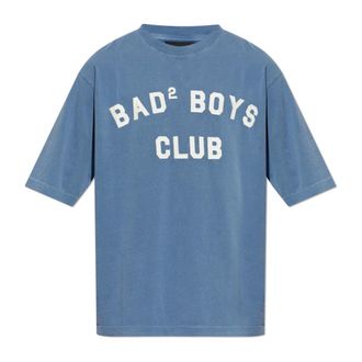 Dsquared2 T-Shirts, male, Blue, Size: XL Printed T-Shirt