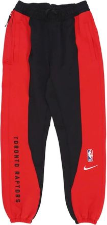 Nike NBA Dri-fit Showtime Trainingsbroek - Heren - Trainingsbroeken - Rood - S - Polyester - Fitness