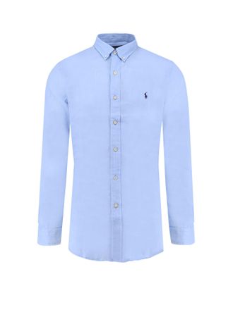 Polo Ralph Lauren Slim Fit Linen Shirt-Uomo