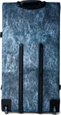 Diesel Valigia TransitR effetto denim - Blu