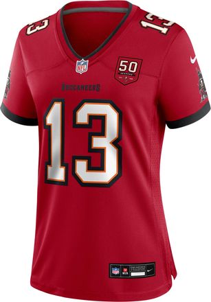 Nike Mike Evans Tampa Bay Buccaneers 50th Anniversary Womens Nike Womens NFL Game Jersey in Red | 67NWTBGH8BF-AWQ