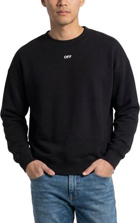 Off-white Off-White Virgil Dotted Arrow Crewneck Sweatshirt