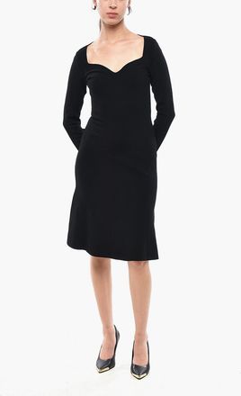 Stella McCartney Abito Svasato con Scollo a Cuore Stella McCartney