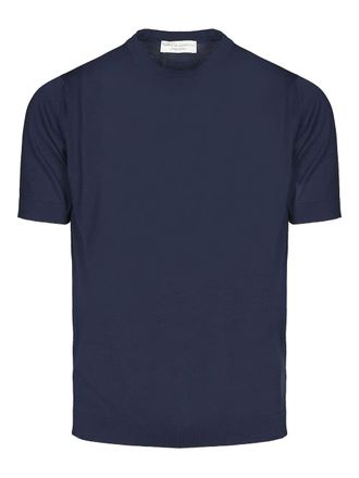 FILIPPO DE LAURENTIIS cotton T-shirt - men - Cotton - S - Blue
