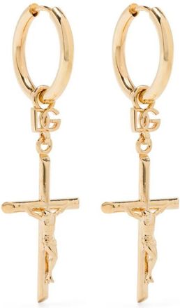 Dolce & Gabbana Stud Earrings With Dna Cross Accessories