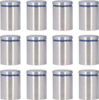 OEM Clavos Publicitarios De Acero Inoxidable, 12 Unidades, Tornillos De Montaje Para Carteles De Pared De 38x50 Mm Para Salas De Exposici&oacute;n De Supermercad