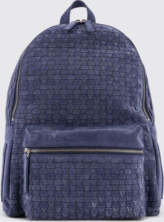 Orciani Zaino Laio Micron in camoscio intrecciato Orciani