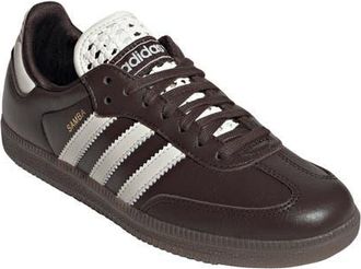 adidas Gender Inclusive Samba OG Sneaker in Aurora Coffee/Off White/Gold at Nordstrom, Size 11.5 Womens