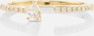 Persée Hera 18kt gold ring with diamonds