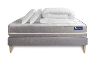 Actisom Pack Colch&oacute;n Gris L&aacute;tex Y Espuma Viscoel&aacute;stica 180 X 200