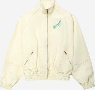 Willy Chavarria Jacke aus Viskosemischung mit Stickerei vorne