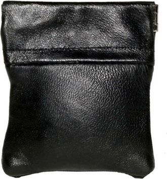 Lorenz Black Soft Leather Snap Purse Wallet Coin Change Work School Mens Ladies Unisex