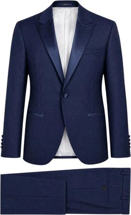 Paoloni Hombre, Trajes, Azul, Talla: L