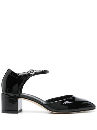 Aeyde 50mm Aline pumps - women - Calf Leather/Nappa Leather/Calf Leather - 41 - Black