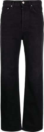 Toteme Classic Cut straight-leg jeans - women - Organic Cotton - 26/32 - Black